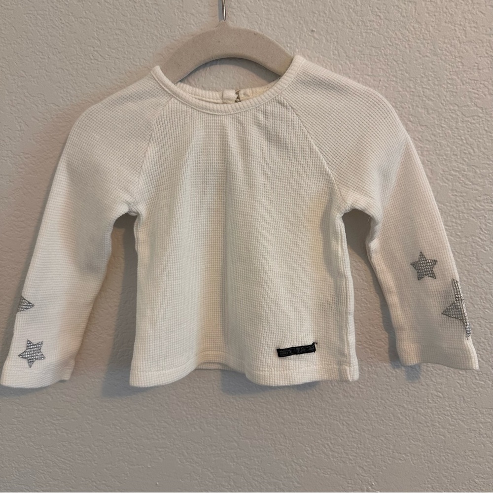 Hudson Baby Gray Vest And A Long Sleeve White T-shirt Set. Size 24 M. - Picture 11 of 16